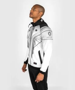 UFC Venum Personalized Authentic Fight Night 2.0 Men's Walkout Hoodie - White -Venum Shop 0 252F7 252Ff 252F6 252F07f6d9c5e570d20f135b7d68f2c4521601575255 HOODIE FN2 WHITE SLEEVE2