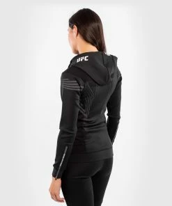 UFC Venum Authentic Fight Night Women's Walkout Hoodie - Black -Venum Shop 0 252Fd 252F1 252F0 252F0d10ed1bb0f1cc93be6a9d63a2dbe2e70fed3ea6 VNMUFC 00013 001 03