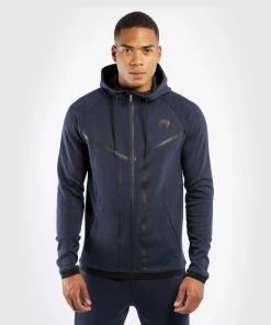 Venum Laser X Connect Hoodie - Navy Blue -Venum Shop 0 252Fe 252F0 252Fc 252F0e0cac57e5f7ca9e26fda95724a8f4d9eba68b32 HOODIES LASER X CONNECT NAVYBLUE 01