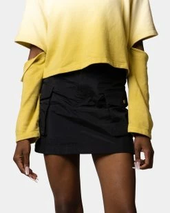 Atmos Pink Side Logo Cargo Mini Skirt (Black) -Venum Shop 101