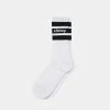 Stüssy Stripe Crew Socks (White | Black) -Venum Shop 138846 BLK