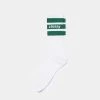 Stüssy Stripe Crew Socks (White | Green)