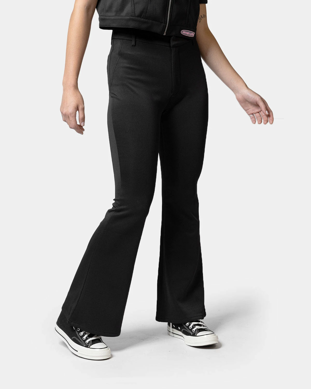 Atmos Pink Silicon Logo Patch Flare (Black Pant) 4 Atmos Pink Silicon Logo Patch Flare (Black Pant) - Image 2