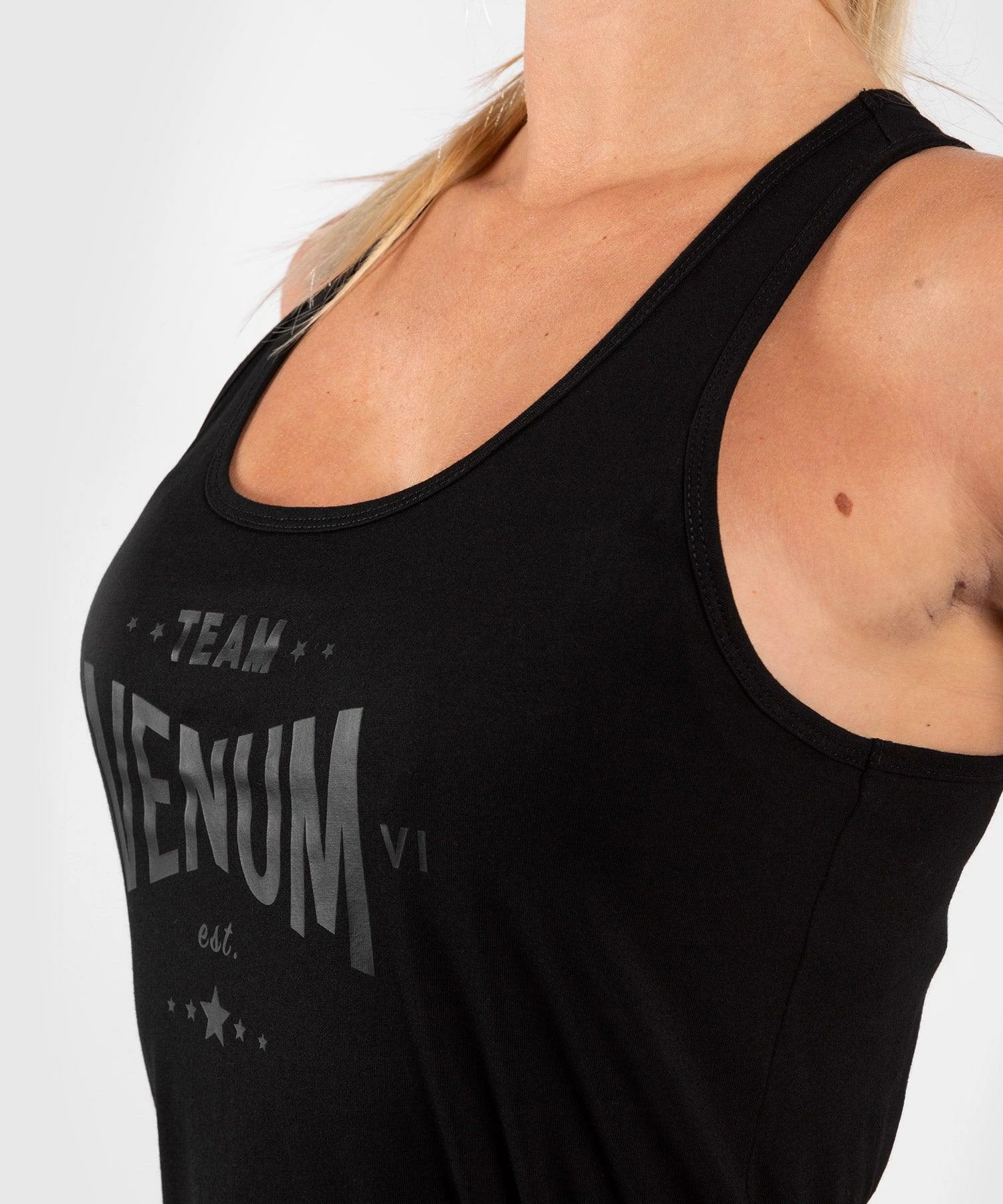 Venum Team 2.0 Tank Top - For Women - Black/Black - Image 5