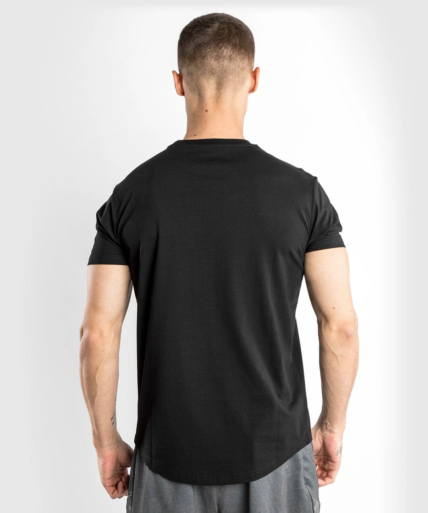 UFC Venum Authentic Fight Week Men's 2.0 Short Sleeve T-Shirts - Black/Red - Image 6