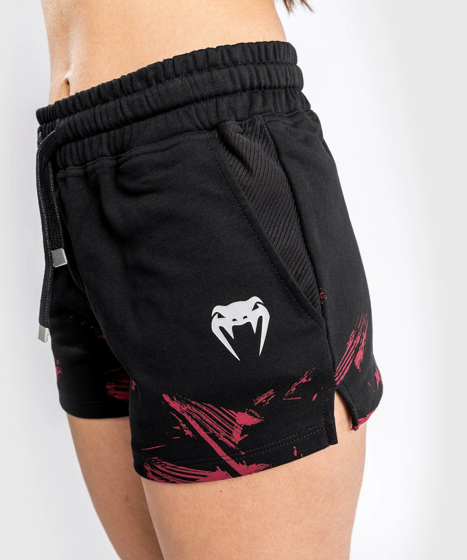 UFC Venum Authentic Fight Week Women's 2.0 Short - Black/Red - Image 2