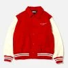 Atmos Pink 2-Way Varsity Jacket (Red) -Venum Shop 22AW AYJK02 RED 01
