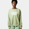Atmos Pink Crew Logo Sweatshirt (Mint) -Venum Shop 28