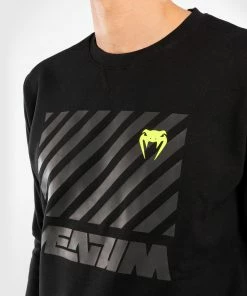 Venum Stripes Crewneck Sweatshirt - Black -Venum Shop 2 252Fa 252F6 252Fc 252F2a6c237e759216cae2082198c8b9694fe5da2aa2 SWEAT STRIPPES BLACK 05