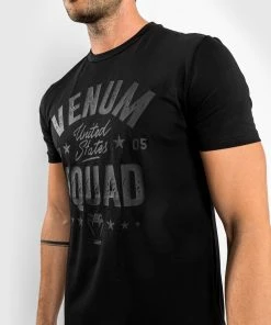 Venum Squad T-Shirt - Black/Black -Venum Shop 2 252Fb 252F8 252F2 252F2b82b82c05a314f8fa638c995ce4275a0f0c2249 TS SQUAD BLACK BLACK 05