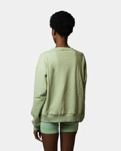 Atmos Pink Crew Logo Sweatshirt (Mint) -Venum Shop 31