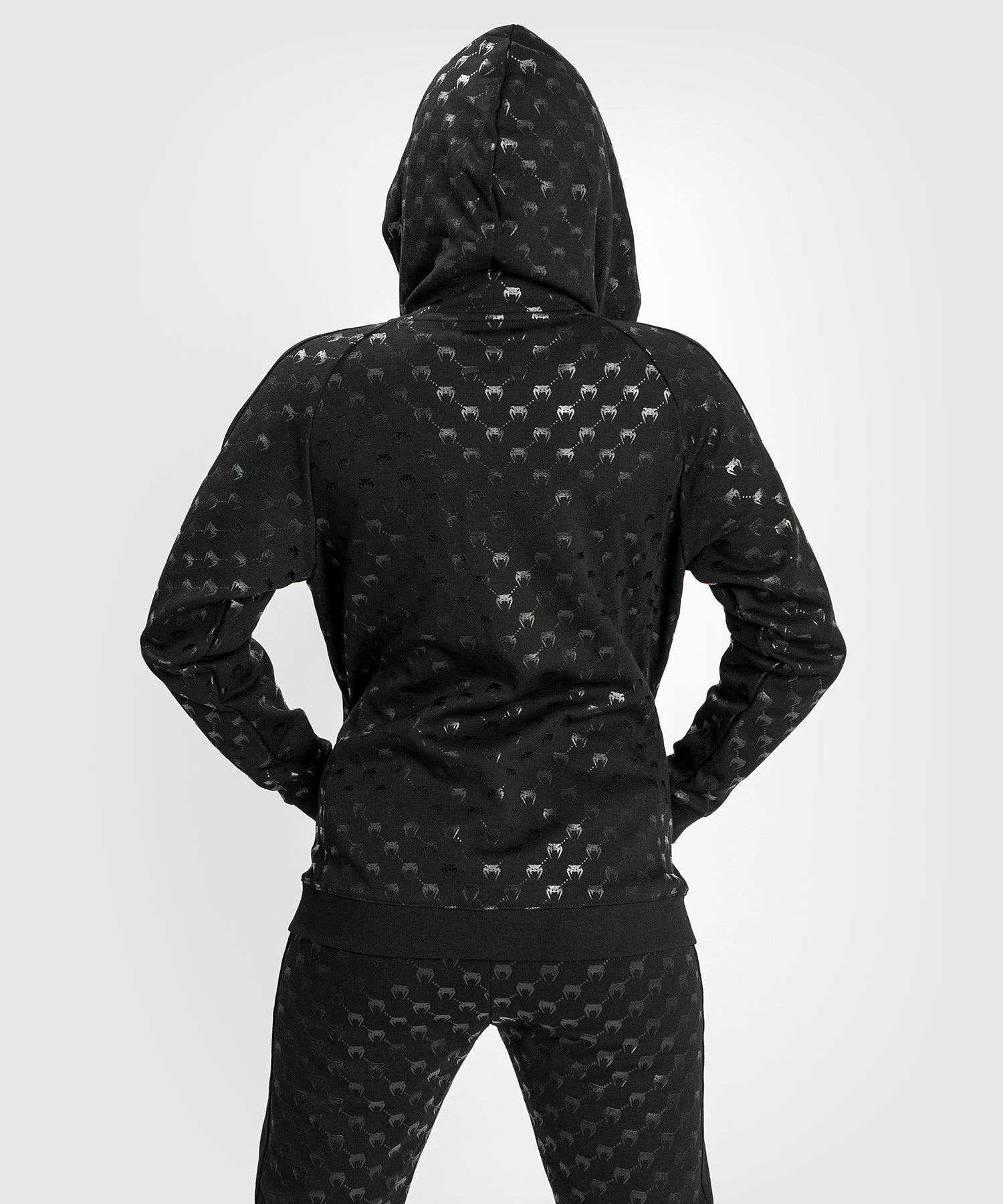 Venum Monogram Hoodie - Black/Pink Gold 5 Venum Monogram Hoodie - Black/Pink Gold - Image 3