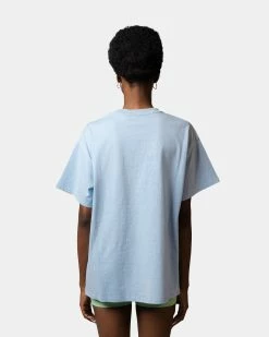 Atmos Pink Graphic Oversize T-Shirt (Light Blue) -Venum Shop 41