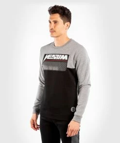 Venum Rafter Sweatshirt - Light Heather Grey -Venum Shop 4 252F3 252F9 252F4 252F4394c0bb211c8b090cd2eca832f04cd8812e9e17 SWEAT RAFTER GREY BLACK 02