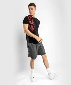 UFC Venum Authentic Fight Week Men's 2.0 Short Sleeve T-Shirts - Black/Red