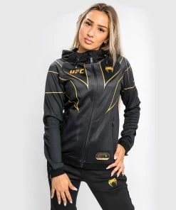 UFC Venum Authentic Fight Night 2.0 Women's Walkout Hoodie - Champion