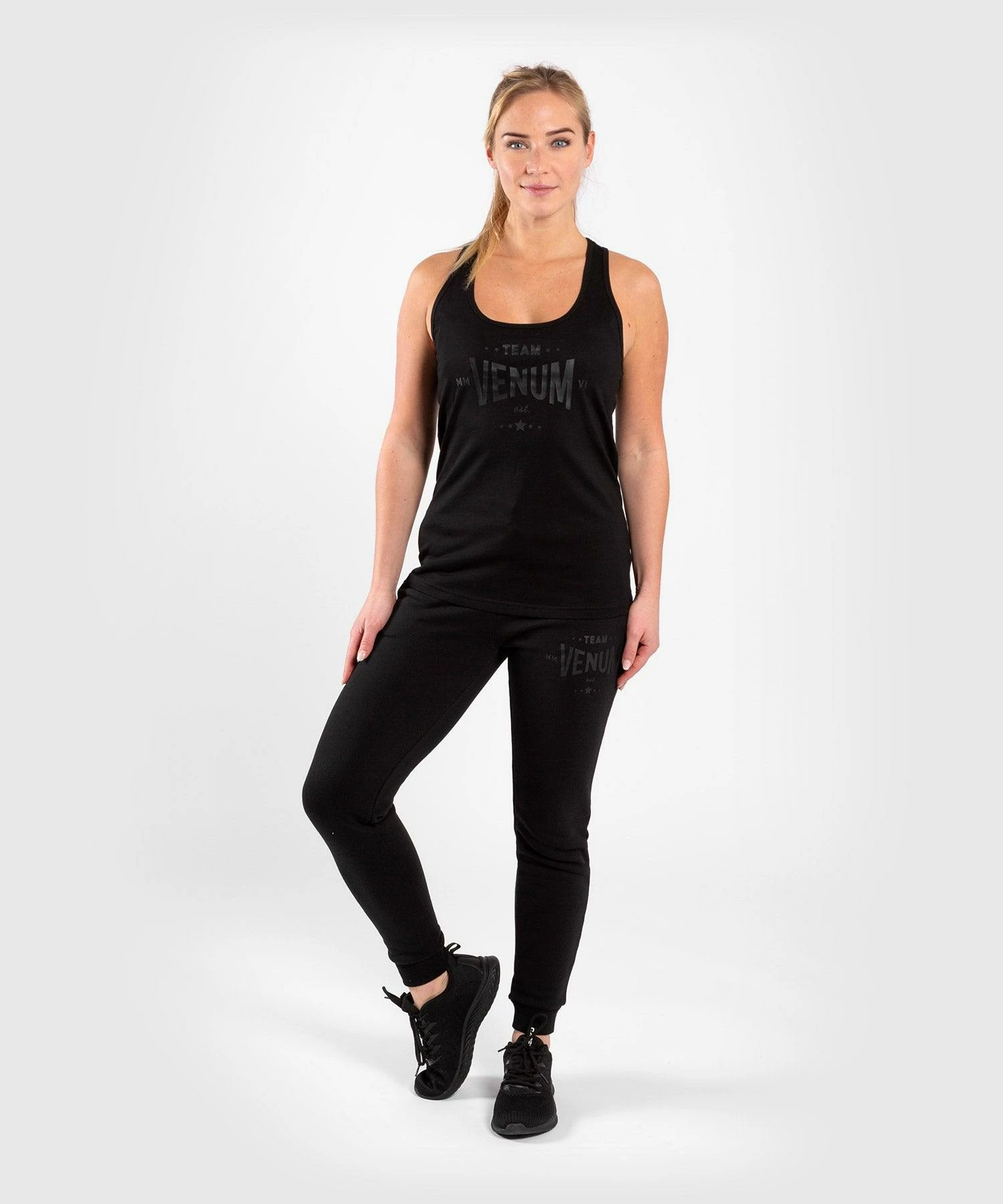 Venum Team 2.0 Tank Top - For Women - Black/Black - Image 6