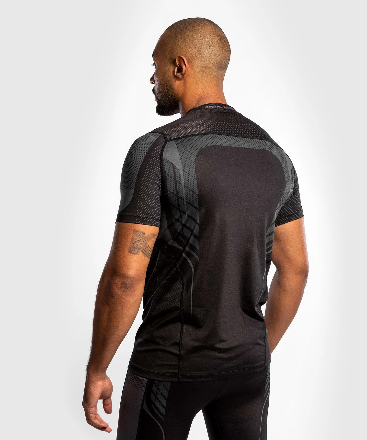 Venum Athletics Dry Tech T-shirt - Black/Gold - Image 4