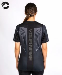 UFC Venum Personalized Authentic Fight Night 2.0 Women's Walkout Jersey - Black