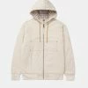 Caterpillar + Colour Plus Co Canvas Work Light Jacket - W/Out Sherpa (Sandshell)