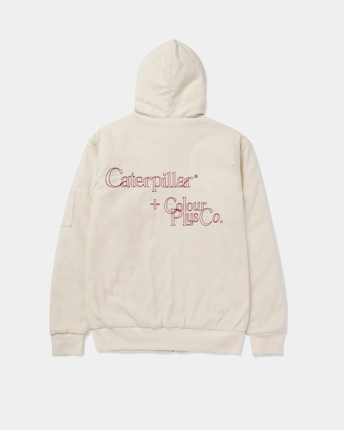 Caterpillar + Colour Plus Co Canvas Work Light Jacket - W/Out Sherpa (Sandshell) 4 Caterpillar + Colour Plus Co Canvas Work Light Jacket - W/Out Sherpa (Sandshell) - Image 2