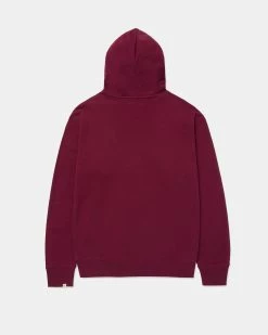 Caterpillar + Colour Plus Co Embroidered C+C Pullover Hoody (Tawny Port) -Venum Shop 7050020 13529 04