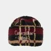 Caterpillar + Colour Plus Co Plaid Sherpa Beanie (Tawny Port Plaid) -Venum Shop 7090059 13532 01