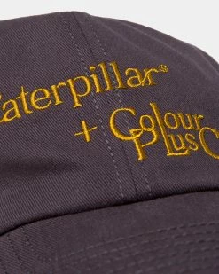 Caterpillar + Colour Plus Co C+C Washed Twill Dad Hat (Washed Black) -Venum Shop 7090061 13531 03