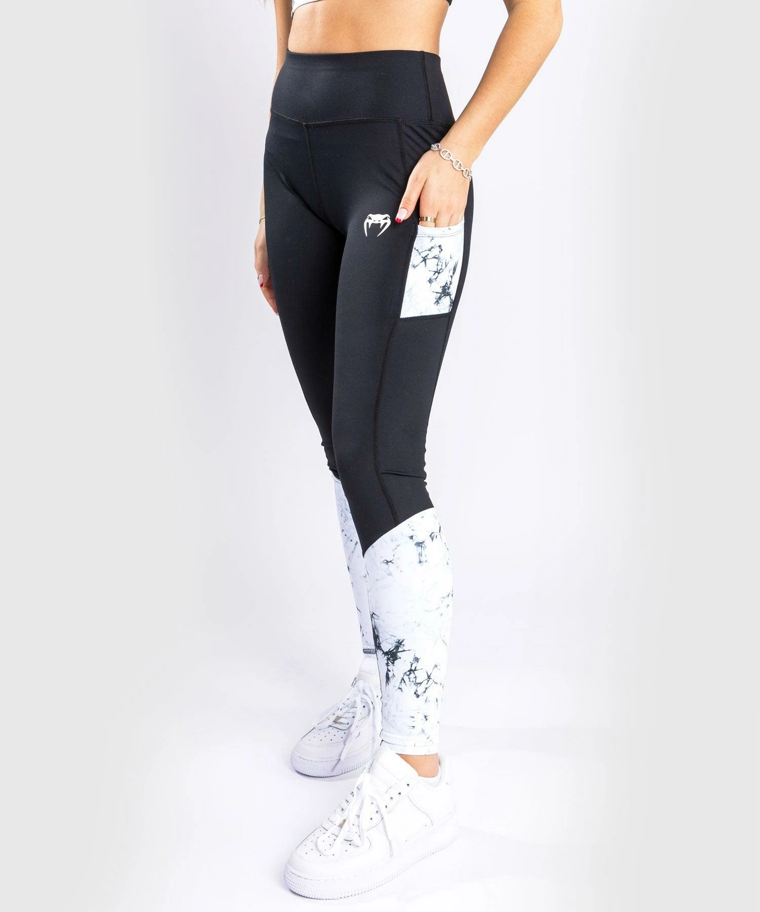 Venum Power Evo Leggings - For Women - Marble - Image 2