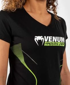 Venum Training Camp 3.0 Women T-shirt -Venum Shop 7 252F7 252F9 252F7 252F7797e6ea65ac0d3e14e474556f56461f39cac490 TS VTC3 BLACK NEOYELLOW 07