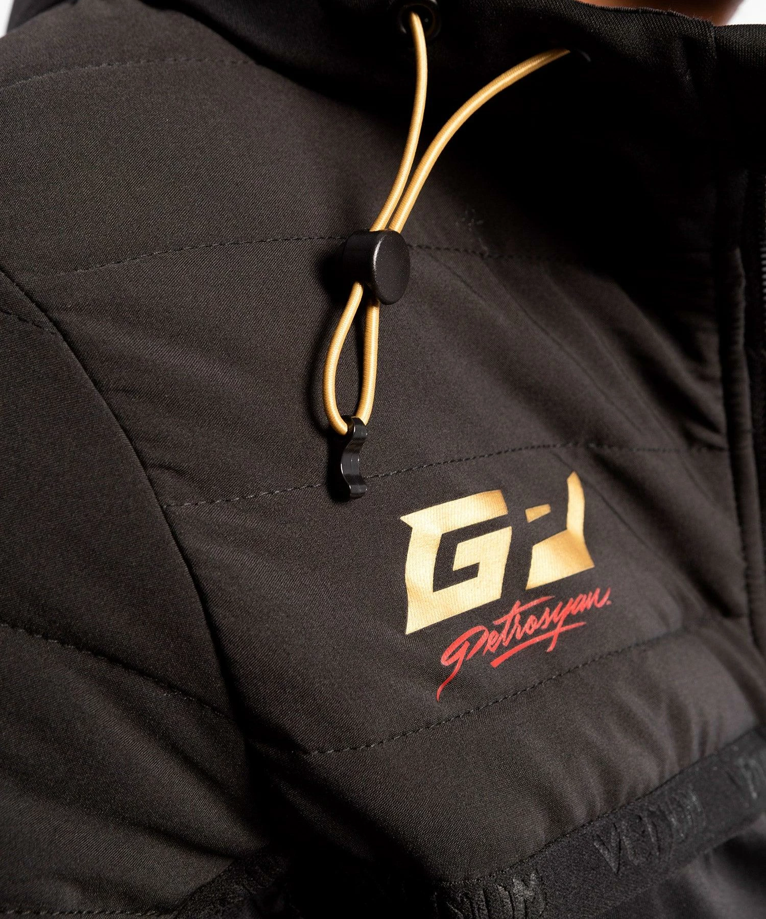 Venum Petrosyan 2.0 Hoodie - Black/Gold 7 Venum Petrosyan 2.0 Hoodie - Black/Gold - Image 5