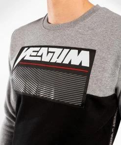 Venum Rafter Sweatshirt - Light Heather Grey -Venum Shop 8 252F1 252F0 252Fc 252F810c9ff8e247fa55e8b2df49895dcba46a6708c6 SWEAT RAFTER GREY BLACK 05 a7a1145a 5102 4be4 8398 bbc92dfd929c