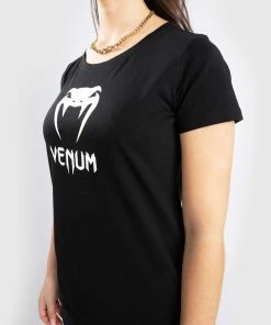 Venum Classic T-Shirt - For Women - Black 9 Venum Classic T-Shirt - For Women - Black -Venum Shop 9 252F6 252Fa 252Fd 252F96adc05fab9670a55b5b1b6eb86c2dcfefc62a5b TS CLASSIC BLACK WOMEN3