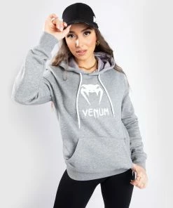 Venum Classic Hoodie - For Women - Light Heather Grey -Venum Shop 9 252F9 252F1 252Fd 252F991d614915bfe3916f0dd7015212c74bdc677ba5 HOODIE CLASSIC GRAY WOMEN1 3fd2129a fb82 4f26 94da 13ad507d9614