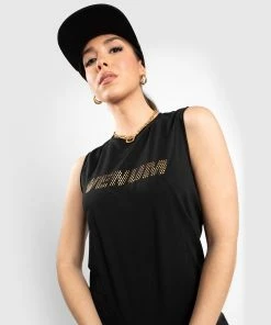 Venum Lightning Tank Top - For Women - Black/Gold -Venum Shop 9 252F9 252Ff 252Fb 252F99fbe5d3910a7950caae37dcac1471a56d9dbe05 TANKTOP LIGHTING BLACK GOLD 02