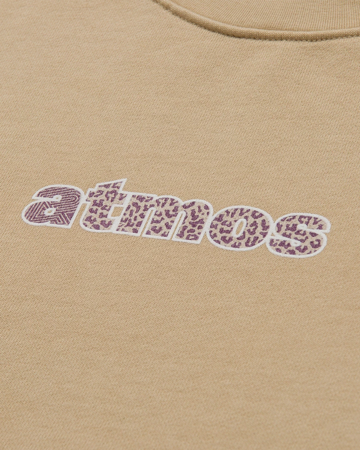 Atmos USA Albino & Preto X Atmos Crewneck Sweatshirt (Beige) 6 Atmos USA Albino & Preto X Atmos Crewneck Sweatshirt (Beige) - Image 4