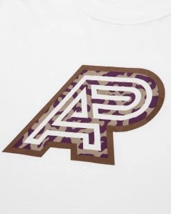 Atmos USA Albino & Preto X Atmos Big Logo Tee 1 (White) -Venum Shop AP ATM TEE1 WHT3