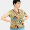Andersson Bell Flower Garden Cutsewn Vest (Multi) -Venum Shop AnderssonBell Cardigan Green 01