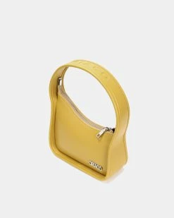 Ciriaco Ashley Minimalist Baguette Handbag (Mustard Yellow) -Venum Shop CIR ASH 37HB 1