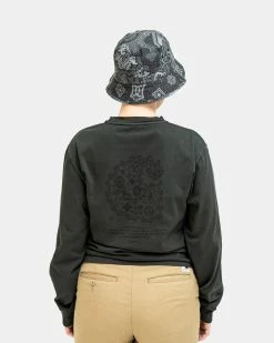 Carhartt WIP W Long Sleeve C Tee (Vulcan) -Venum Shop CarharttWIP LS Black 04