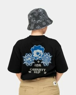 Carhartt WIP W Short Sleeve Cultivate Tee (Black) 8 Carhartt WIP W Short Sleeve Cultivate Tee (Black) -Venum Shop CarharttWIP Tee Black 04