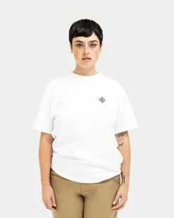 Carhartt WIP W Short Sleeve Cultivate Tee (White)