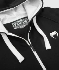 Venum Contender 3.0 Hoodie - Black -Venum Shop HOODIES CONTENDER3.0 BLACK WHITE 08