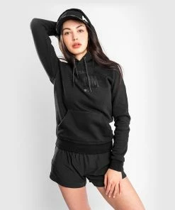 Venum Team 2.0 Hoodie - For Women - Black/Black -Venum Shop HOODIES TEAM2.0 LIGHT BLACK BLACK 14