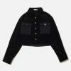 Atmos Pink Corduroy Cargo Shirt (Black) -Venum Shop HY22AW TP04 BLK 01