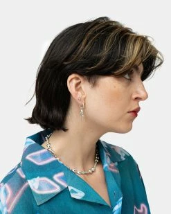 Hannah Jewett Scorpio Earring (Single) Sterling Silver -Venum Shop HannahJewett sq4684016 022