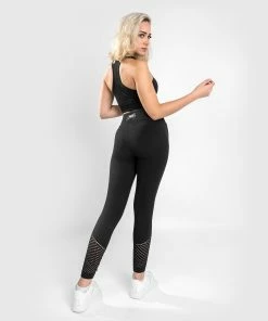 Venum Sparring Seamless 7/8 Leggings - For Women - Black -Venum Shop LEGGINGS 7 8 SPARRING BLACK 05