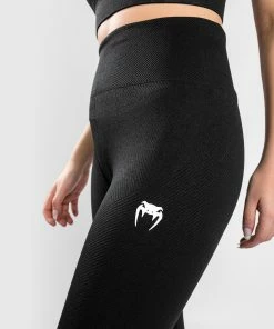 Venum Sparring Seamless 7/8 Leggings - For Women - Black -Venum Shop LEGGINGS 7 8 SPARRING BLACK 06