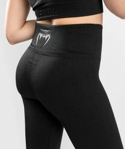 Venum Sparring Seamless 7/8 Leggings - For Women - Black -Venum Shop LEGGINGS 7 8 SPARRING BLACK 08