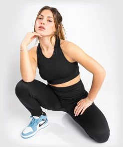 Venum Sparring Seamless Leggings - For Women - Black 11 Venum Sparring Seamless Leggings - For Women - Black -Venum Shop LEGGINGS SPARRING BLACK 08